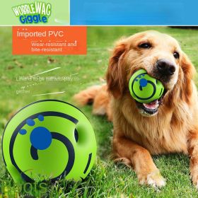 Pet toys dog self congratulation toy dog toys giggle sound ball bite pet ball roll grind teeth to relieve boredom-G