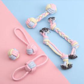 Dog toys molars bite resistant cotton rope ball cotton rope cat dog toys dog toys-N