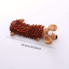 Pet Dog Toy Sounding Toy For Dog Chew Toy Puppy Molar Toy Plush Toy Dog Interactive Toy Supplies-E