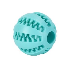Dog Squeaky Ball Toy; Pet Chew Toy For Dog; Tooth Cleaning Ball Bite Resistant Pet Supplies-R