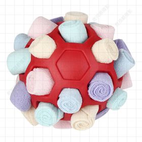 Dog Sniffing Ball Innovative Pet Shaking Training Toys for Pet Training Tooth Cleaning Puppy Chew Relieve Boredom Dog Toy-O