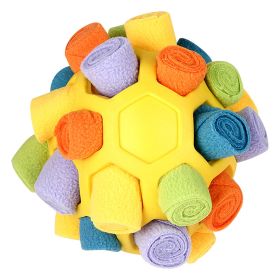 Dog Sniffing Ball Innovative Pet Shaking Training Toys for Pet Training Tooth Cleaning Puppy Chew Relieve Boredom Dog Toy-Q