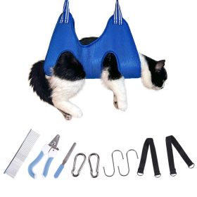Cute Smart Factory Low Price Comfortable Solid Color Pet Grooming Hammock With NailDog Grooming Hammock Harness