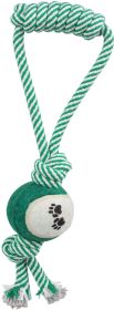 Pull Away' Rope and Tennis Ball-W