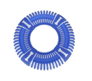Pet Life Flex Bark Flexible Frisbee Extreme Outdoor Training Durable Fetch Dog Toy-P