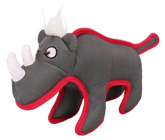 Pet Life Animal Dura-Chew Reinforce Stitched Durable Water Resistant Plush Chew Tugging Dog Toy-I