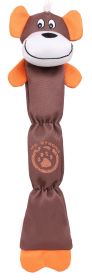 Pet Life Extra Long Dura-Chew Reinforce Stitched Durable Water Resistant Plush Chew Tugging Dog Toy-G