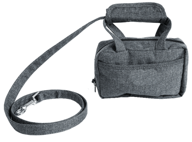Pet Life 'Posh Walk' Purse Dog Leash Accessory Holder & Waste Bag Dispenser