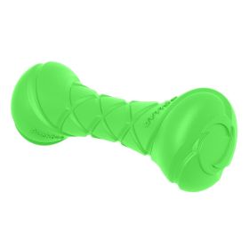 Dumbbell Dog Fetch Toy Outdoor Barbell Toy for S/M/L Breed Dogs Floating Toy Ball & Frisbee Alt Outside Dog Yard Toys Best Dog Birthday Gift Green
