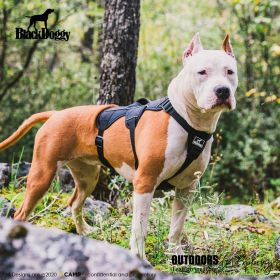Multi-Use Support Dog Harness Hiking & Trail Running Service & Working Everyday Wear-black XH