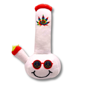 My Name is Lil Billie, Funny Weed Theme Catnip Toy, Cute Stuffed Parody Pot Bong, Cool Plush 420 Novelty for Pets & Their Owners -H