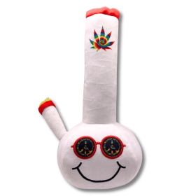 My Name is Billie, Funny Squeaky Weed Dog Toy, Cute Stuffed Parody Pot Bong, Cool Plush 420 Novelty for Pets & Their Owners -B
