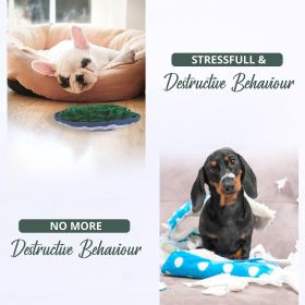 Adjustable Snuffle mat for Dogs Puzzle Toys Enrichment Foraging mat Smell Training Slow Eating Stress Relief Feeding Mental Stimulation Toys