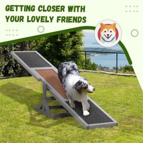 Wooden Dog Agility Seesaw-X