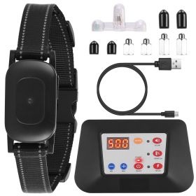 990FT Radius Dog Training Collar Wireless Fence IPX6 Waterproof Beep Vibration Electric Shock 3 Channel Rechargeable Trainer 1 Transmitter 1 Receiver