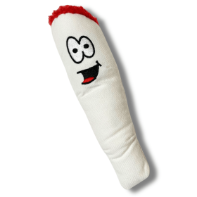 My Name is Jay, Cute Stuffed Parody Joint Dog Toy, Funny Squeaky Weed Toy, Cool Plush Novelty 420 for Pets & Their Owners -F