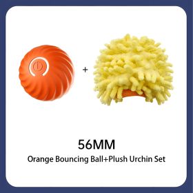 Interactive Bouncing Ball For Dogs,Automatic Smart Toy, Self-moving Rotating Stimulating Pet, USB Rechargeable Dog Toy, Electric Interactive Toy-E