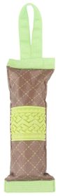 Pet Life 'Quash' Water Bottle Inserting Nylon & Rubber Crackling Dog Toy