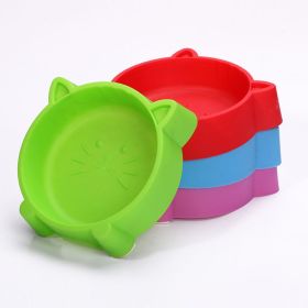Non-slip healthy  face bowl cartoon small pet bowl  bowl dog bowl