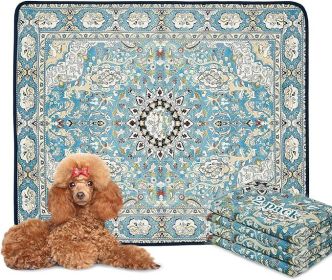 Qeils Washable Pee Pads for Dogs 2 Pack Reusable Puppy Pads 36"x41" Super Absorbent Leakproof Training Pads Non-Slip Potty Pads for Floor Crate Couch