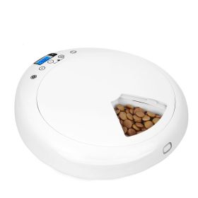 Automatic Pet Feeder 6-Meals Portion with Digital Timer Food Dispenser Wet & Dry Foods