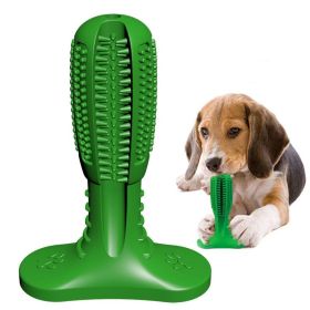 Doggy Chew Toy Dog Toothbrush Rubber Stick Puppy Dental Care Teeth Cleaning Massager for S/M Dogs