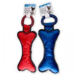 Squeak Bone Dog Toy (pack of 6)-Y
