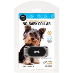 Goldman's No-Bark Training Dog Collar Friendly & Humane