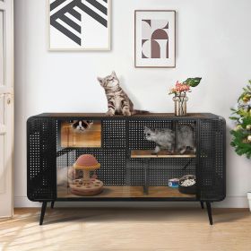 55.12 "Spacious  House with Tempered Glass for Living Room Hallway Study & Other Spaces