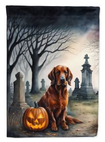 Irish Setter Spooky Halloween Garden Flag Mailbox Flag Decorative Yard Flag Banner Outside Patio Artwork Yard Flower Beds Garden