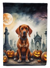 Vizsla Spooky Halloween Garden Flag Mailbox Flag Decorative Yard Flag Banner Outside Patio Artwork Yard Flower Beds Garden