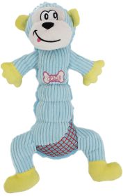 Pet Life 'Cuddle Plush' Mesh & Plush Squeaking Dog Toy