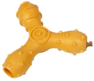 Pet Life 'Tri-Chew' Treat Dispensing & Chewing Interactive TPR Dog Toy