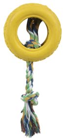Rubberized Pet Chew Rope And Tire-J