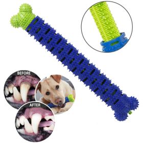 Puppy Brush Dog Toothbrush Chew Toy Molar Stick Cleaning Massager Pet Teeth Cleaning Toys Dog Toys for Small Large Dogs Supplies-V