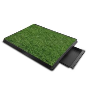 Dog Potty Training Artificial Grass Pad Pet  Toilet Trainer Mat Puppy Loo Tray Turf