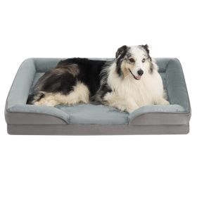 Pet Dog Bed Soft Warm Plush Puppy  Bed Cozy Nest Sofa Non-Slip Bed Cushion Mat Removable Washable Cover Waterproof Lining For Small Medium Dog