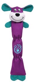 Pet Life Extra Long Dura-Chew Reinforce Stitched Durable Water Resistant Plush Chew Tugging Dog Toy-E
