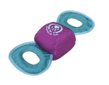 Pet Life Chompter Dura-Chew Tough Water Resistant Plush Chew Tugging Dog Toy-Q