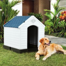 Dog House Made of Plastic with Ventilation System & Fastening Device