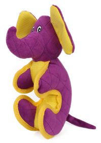 Pet Life Cartoon Funimal Plush Animal Squeak Chew Tug Dog Toy-O