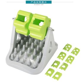 Pet Roller Feeder Interactive Slow Feeding Dispenser Dogs Puzzle Toy Fun Bowl  Shaking Leakage Toy Rolling Federer