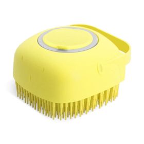 Pet Dog Shampoo Massager Brush  Massage Comb Grooming Scrubber Shower Brush For Bathing Short Hair Soft Silicone Brushes