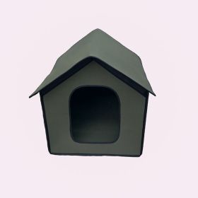 Portable Soft Dog House  House Outdoor Waterproof Windproof Rainproof Dog Pet House Foldable Semi Enclosed Pet Puppy House