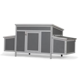 Weatherproof Wood penwith Nesting Boxes Indoor Outdoor Gray