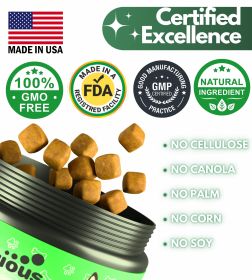 Flea & Tick Prevention for Dogs Chewables Natural Dog Flea Tick Control Supplement Flea & Tick Chews Oral Flea Pills Pest Defense All Life Stages