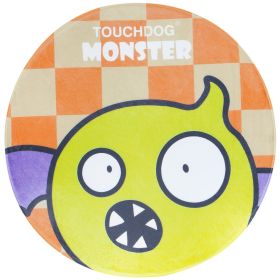 Touchdog Cartoon Flying Critter Monster Rounded  & Dog Mat