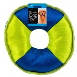 Large Round Squeak Dog Toy (pack of 3)-Q