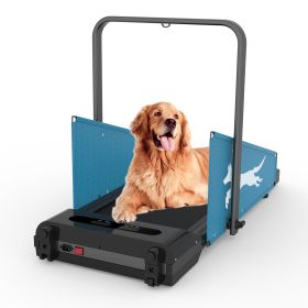 FYC 2-in-1 Dog Treadmill for Home - 220lbs Weight Capacity Folding Pet Training Machine Compact Exercise Workout Foldable Running Machine-A