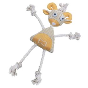 Jute And Rope Plush Doll Mannequin - Pet Toy-U